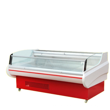 supermarket chicken fish cooler and freezer cabinet for fresh meat
